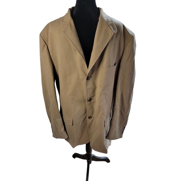 Polo by Ralph Lauren Tan Trench Coat - Picture 1 of 10